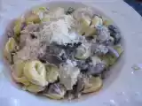 Receta Tortellini con setas