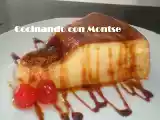 Receta Flan con magdalenas al microondas