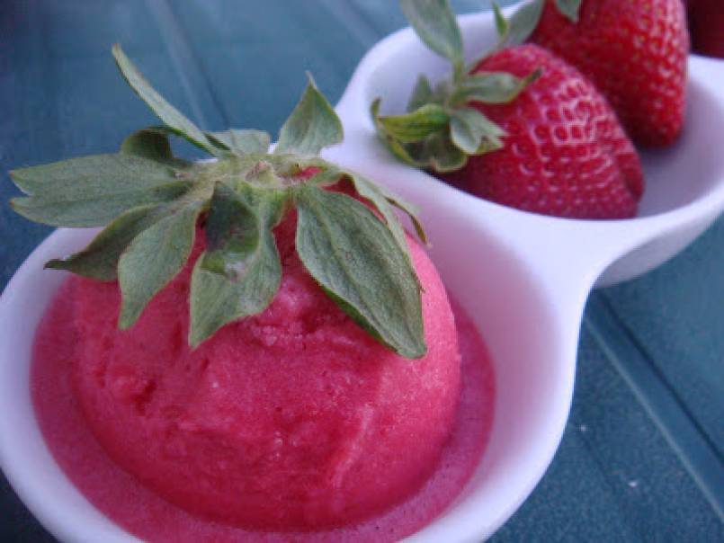 Helado De Fresas Y Yogurt Receta Petitchef