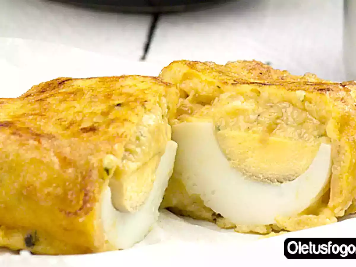 Huevos a la Zamorana con mejillones