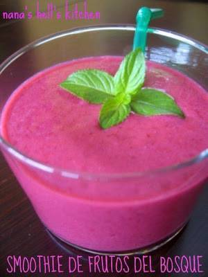 Smoothie De Frutas Del Bosque Receta Petitchef