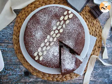 Torta caprese (Bizcocho de chocolate y almendra) - foto 2