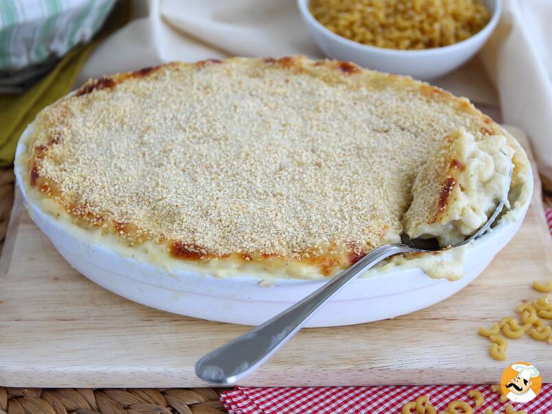 5. Mac and cheese, gratinado de macarrones americano