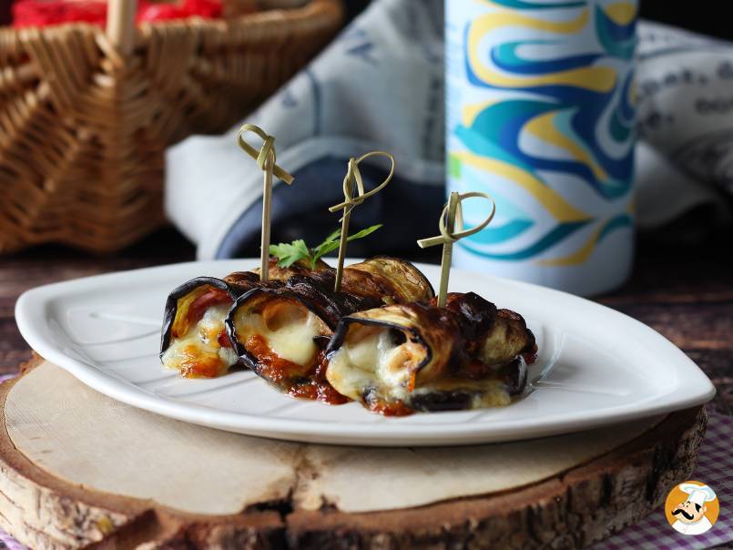 5. Rollitos de berenjena en freidora de aire