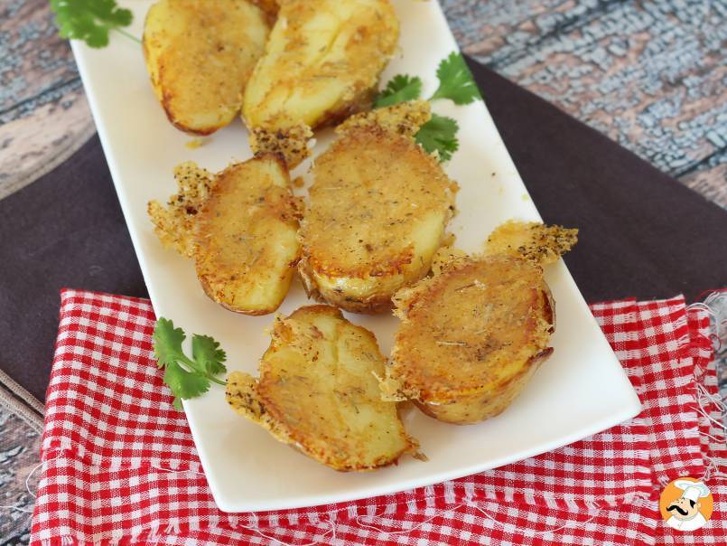 1. Patatas gratinadas con parmesano