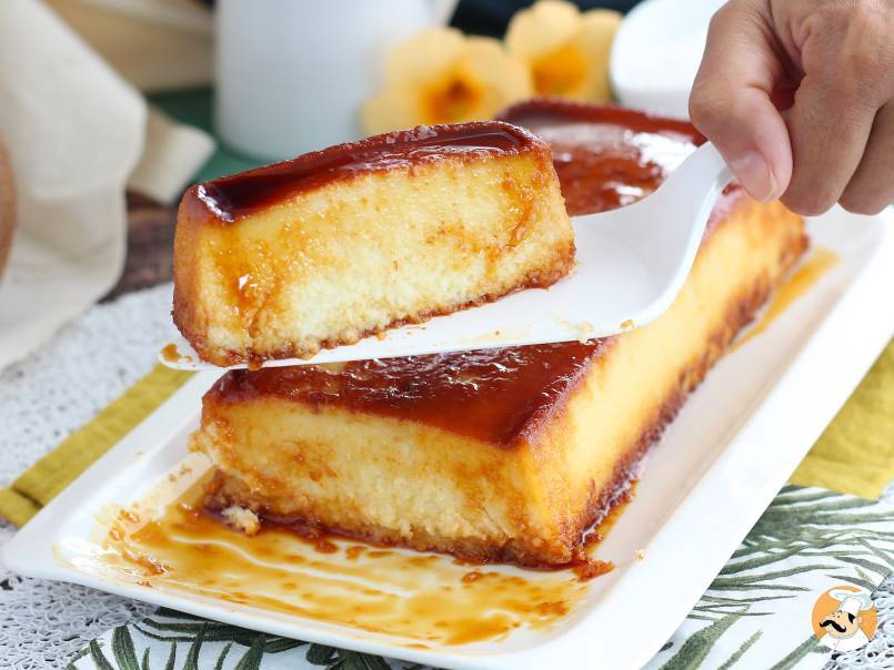 2. Flan de coco - un toque de ligereza y sabor tropical