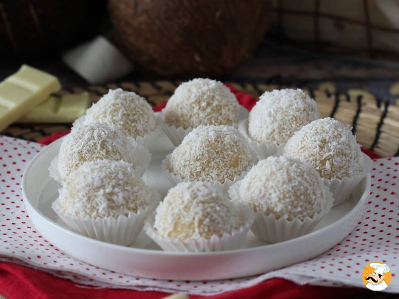 5. Bombones Raffaello caseros - la verdadera tentación de la Navidad