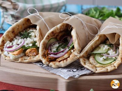 ¡Aprende a preparar gyros griegos en casa!