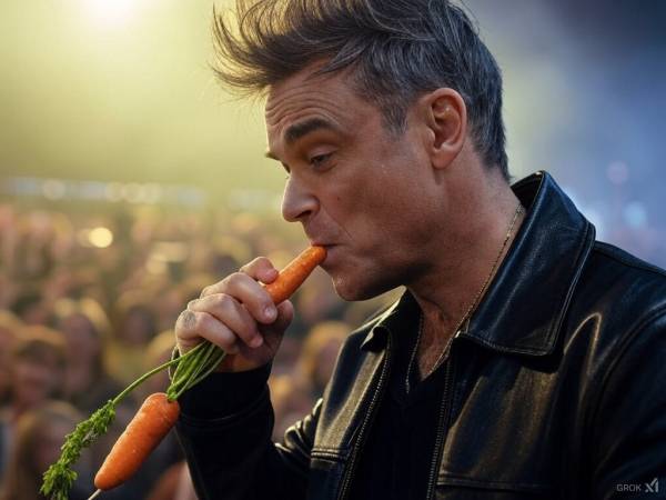 El repentino cambio de dieta de Robbie Williams, ¡forzado por su mala salud!