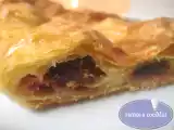 Receta Entrevista en el diario de cádiz y empanada de jamón, dátiles y queso de cabra