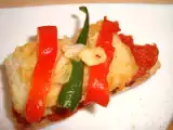 Receta Bacalao con tomate/bacallà a la llauna