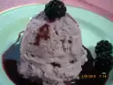 Receta Helado de mora
