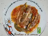Receta Sardinas a la moruna