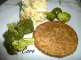 Receta Hamburguesa con harina de habas