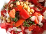 Receta Ensalada de garbanzos con anchoas de l´escala