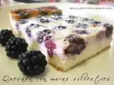 Receta Quesada con moras silvestres