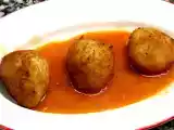 Receta Albóndigas de bacalao en salsa americana