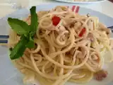 Receta Spaghetti con calamares