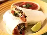 Receta Burritos con pollo y frijoles refritos