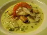 Receta Sopa de pescado a la crema, con marisco