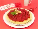 Receta Tarta de frambuesas con crema de limón