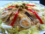 Receta Ensaladilla rusa con atún claro y anchoas del cantábrico