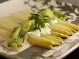 Receta Espárragos con aguacates y mayonesa al estragón