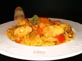 Receta Guiso de pollo de corral con fideos