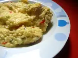 Receta Risotto con pollo al curry