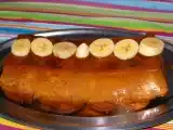 Receta Flan de platano