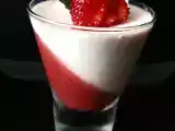 Receta Gelatina y mousse de frutillas....una rica combinacion....