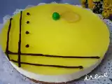 Receta Tarta mousse de limón