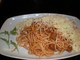Receta Spaghetti con chistorra y queso emmentaler