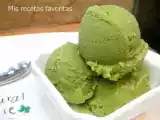 Receta Helado de té matcha casero