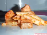 Receta Pasta con salmón