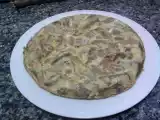 Receta Pedazo de tortilla de judias verdes