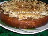 Receta Tarta de quesitos con compota de manzana