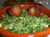 Receta Espinacas a la crema