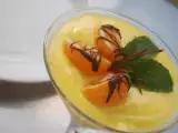 Receta Crema de chocolate blanco y naranja