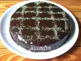 Receta Torta humeda de chocolate con ganache