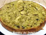 Receta Quiche de alcachofas y zapallitos italianos...un embrujo francés!!!