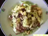Receta Ensalada de repollo blanco y bacon