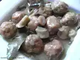 Receta Albóndigas con setas