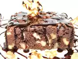 Receta Brownie de nuez