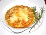 Receta Tortilla de pan y patata con queso tostado