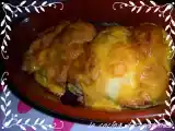 Receta Calabacines rellenos de pollo con huevo