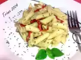 Receta Macarrones al gorgonzola y albahaca