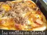 Receta Pizza de bacón y ternera