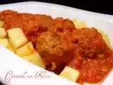Receta Albondigas en salsa de tomate (fussioncook)