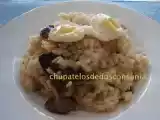 Receta Arroz con setas de cardo y huevos de codorniz